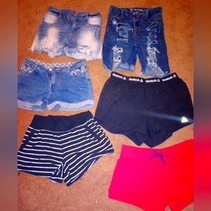 6 Pairs Shorts- Size 9